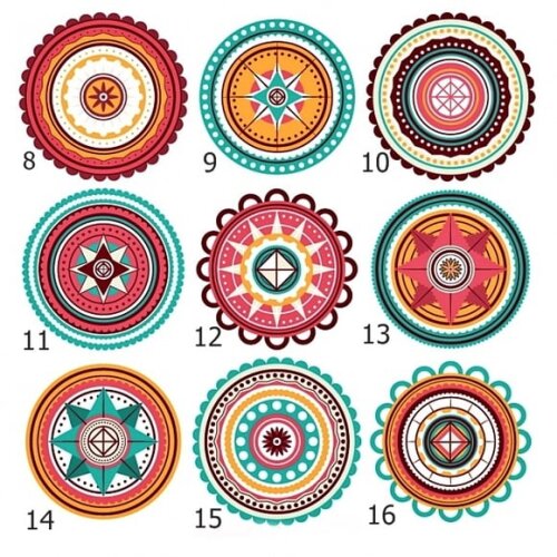 Adesivo Mandala 60cm