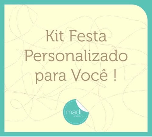Combo c/ 2 Kits de Etiquetas Escolares