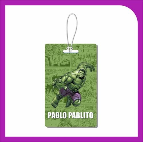 Tag Mochila Hulk Hq - Kit c/ 2 Unidades