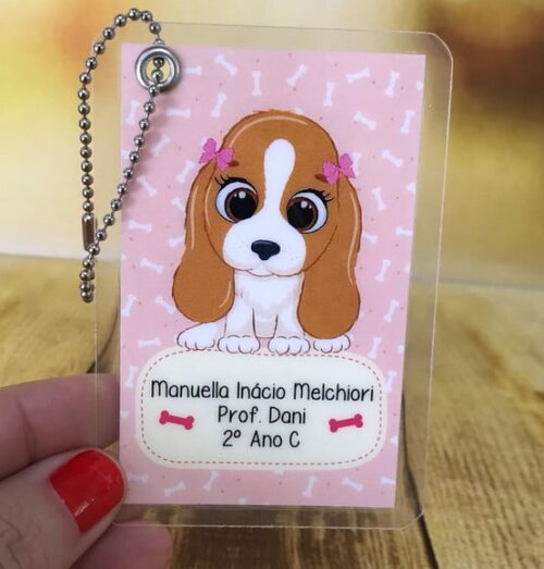 Tag p/ mochilas, malas, lancheiras