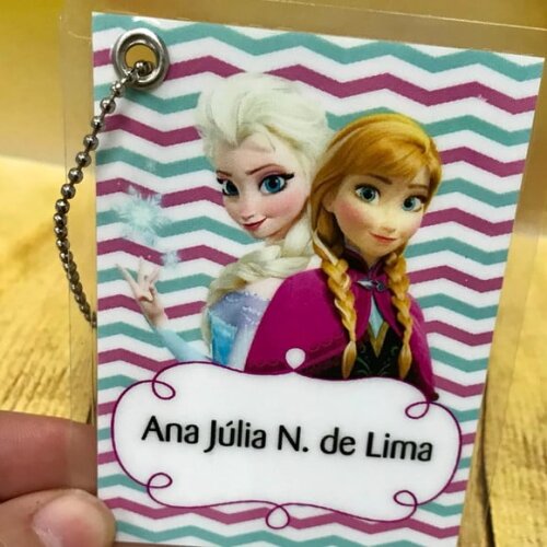 Tag p/ mochilas, malas, lancheiras