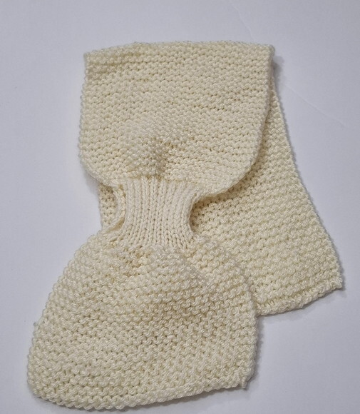 Cachecol Infantil de Tricô