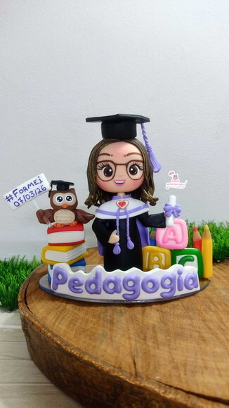 Boneca Formanda Pedagogia