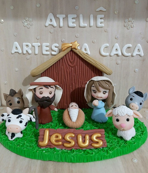 Mini Presepio em Biscuit