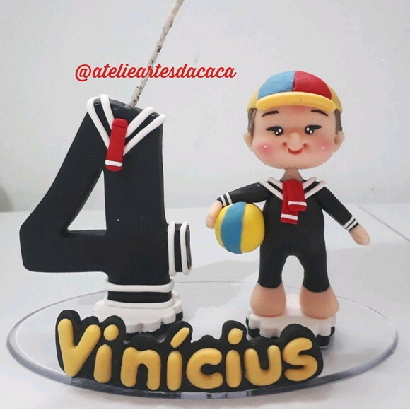 Mini Topo Menino e Bola
