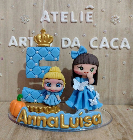 Mini topo princesa azul