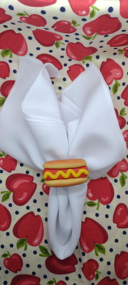 Porta Guardanapo Hot Dog