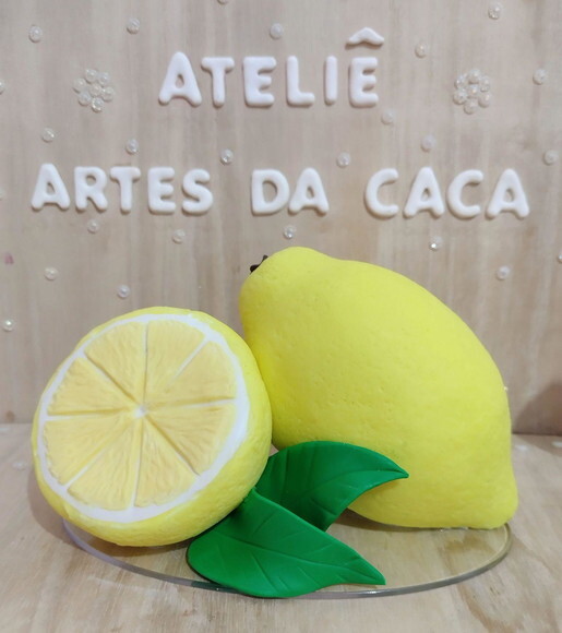Topo de bolo limão Siciliano