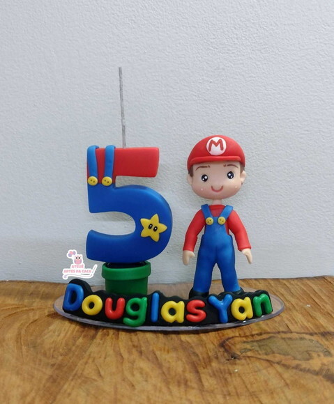 Topo de Bolo Mario