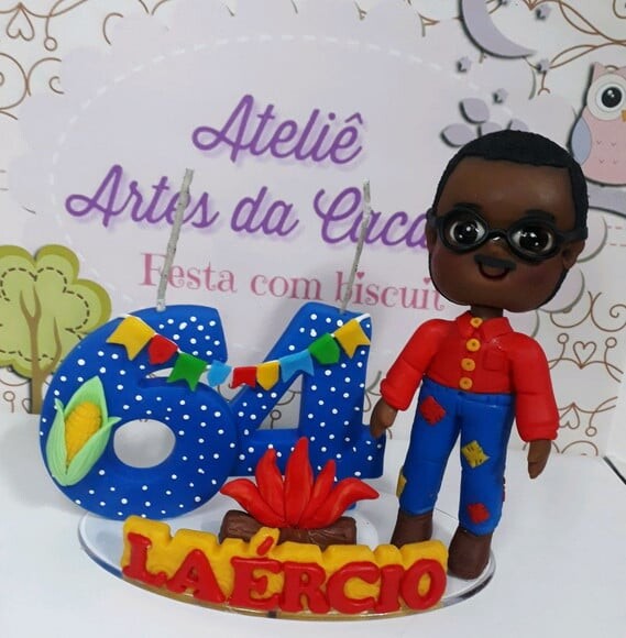 Topo de bolo para Festa Junina
