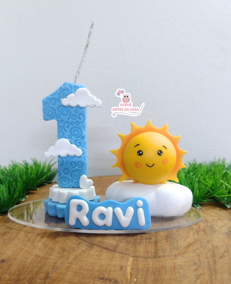 Topo Personalizado Tema Sol