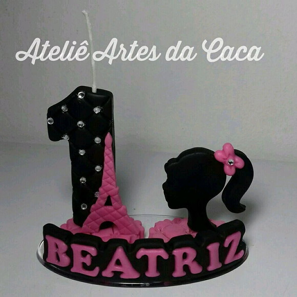 Vela boneca Paris