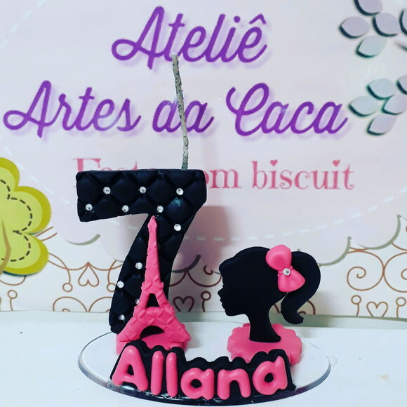 Vela boneca Paris