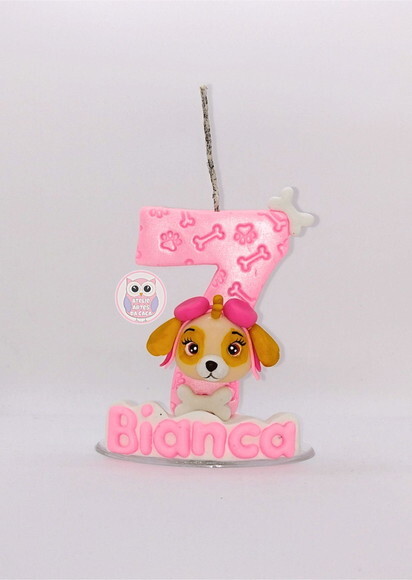 Vela Cachorrinha Patrulheira