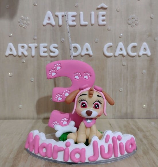 Vela Cachorrinha Patrulheira