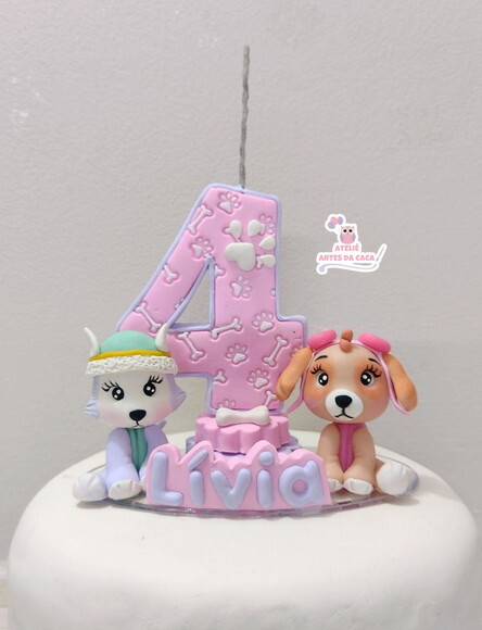Vela Cachorrinhas Patrulheira