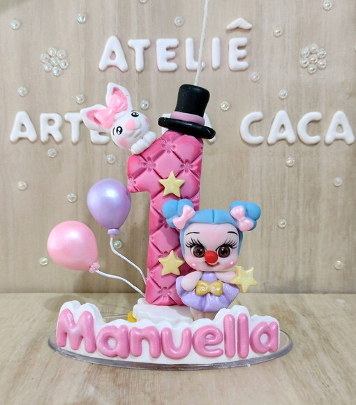 Vela Circo Rosa