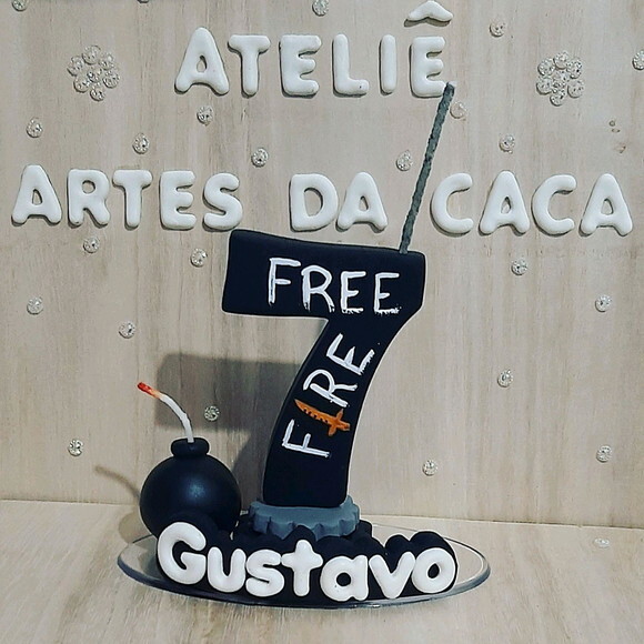 Vela com nome Fire