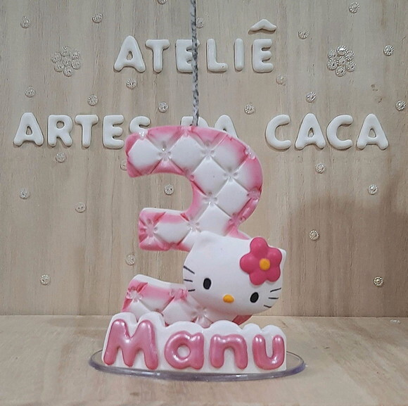 Vela Gatinha com Nome