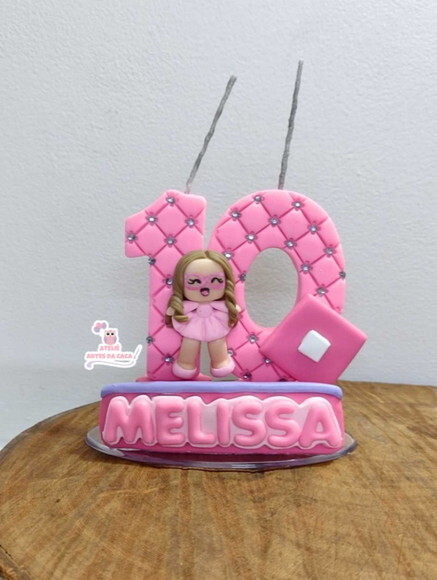 Vela Jogo de Vídeo Game Menina