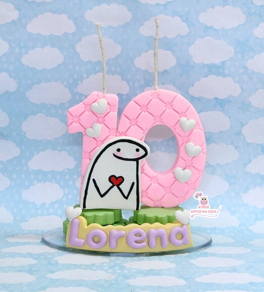 Vela Personalizada Flork