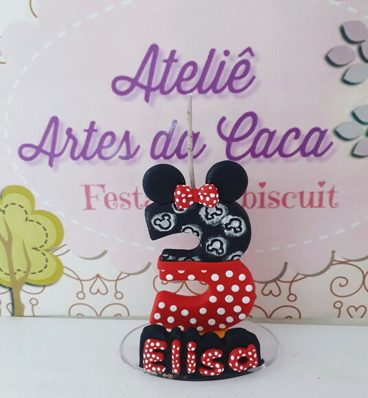 Vela personalizada ratinha