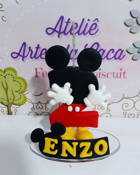 Vela Personalizada Ratinho