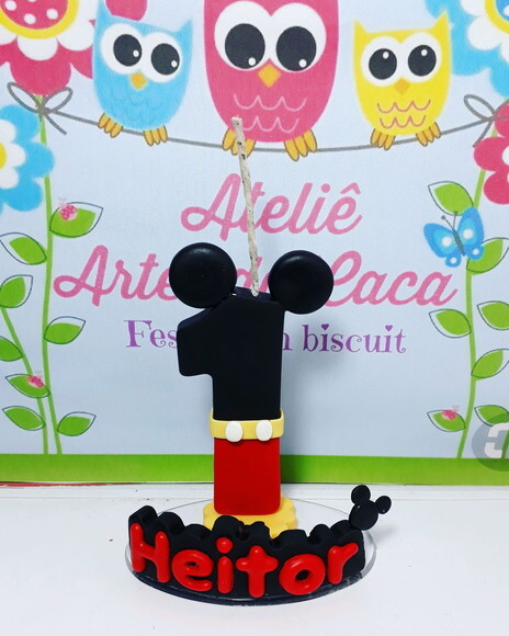 Vela personalizada ratinho