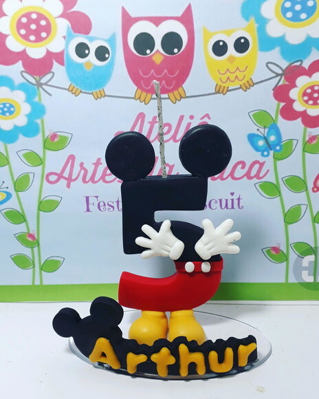 Vela Personalizada Ratinho
