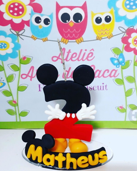 Vela Personalizada Ratinho
