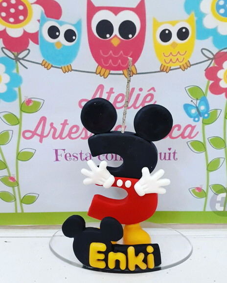 Vela Personalizada Ratinho
