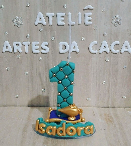 Vela princesa da lâmpada