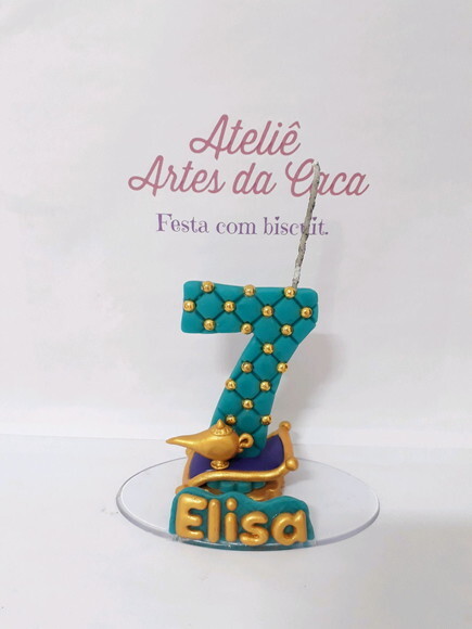 Vela princesa da lâmpada