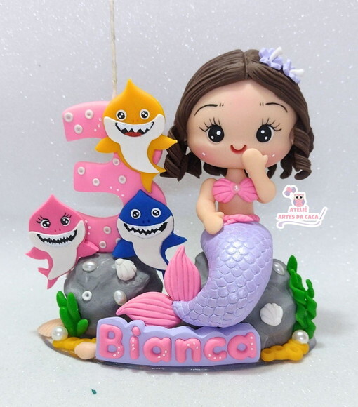 Vela Tubarão e Sereia Menina
