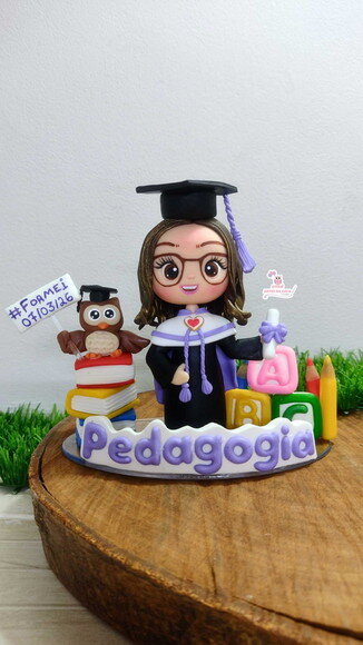 Boneca Formanda Pedagogia