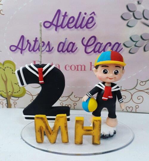 Mini Topo Menino e Bola