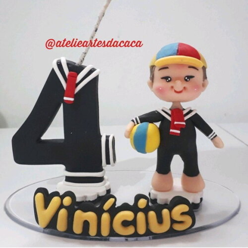 Mini Topo Menino e Bola