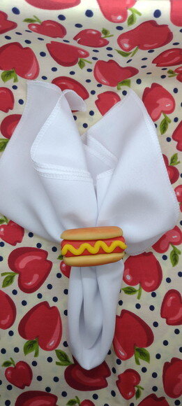 Porta Guardanapo Hot Dog