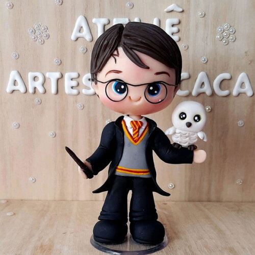 Topo de bolo Harry Potter