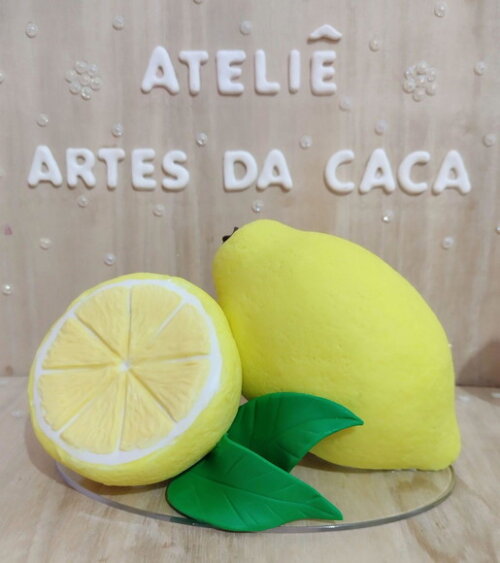 Topo de bolo limão Siciliano