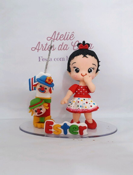 Topo de Bolo Palhaços