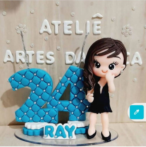 Topo de Bolo para Aniversário