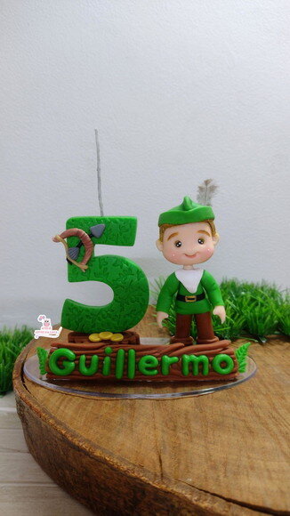 Topo de bolo Robin
