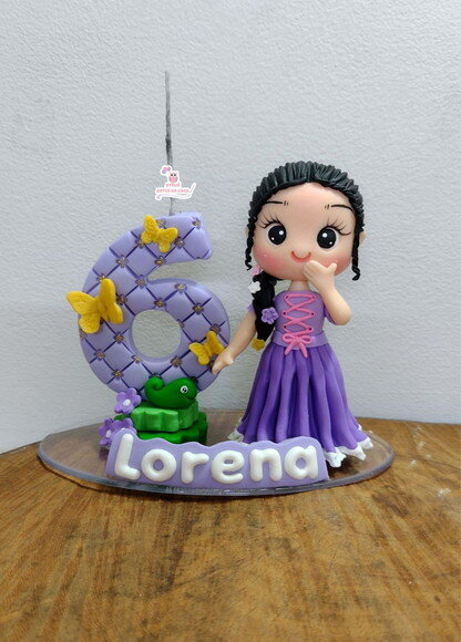 Topo Princesa da Trança