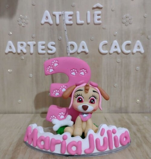 Vela Cachorrinha Patrulheira