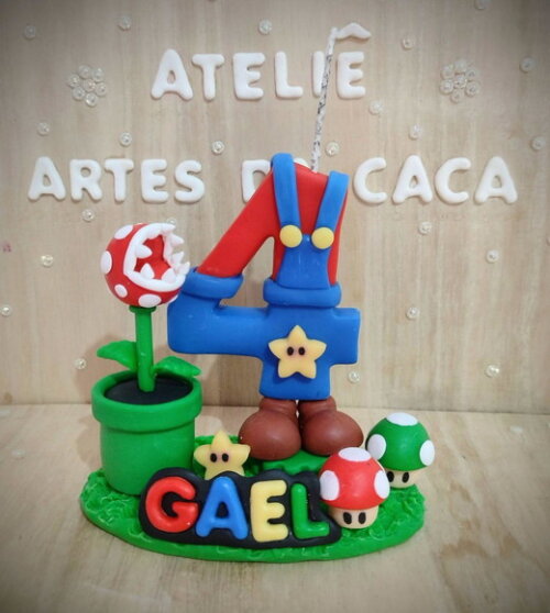 Vela cenário Mario