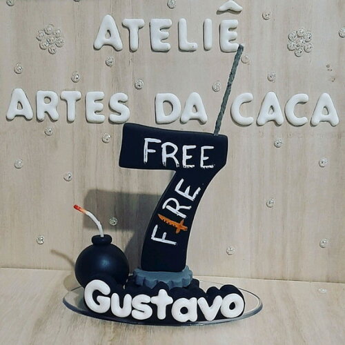 Vela com nome Fire