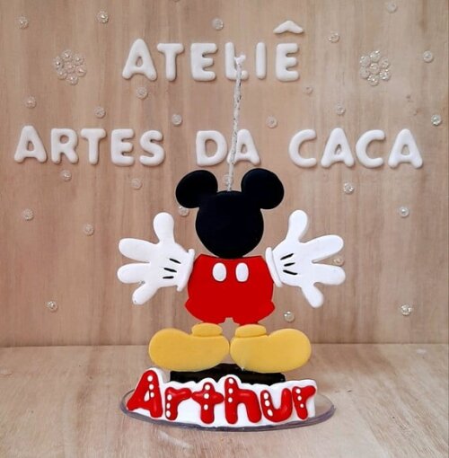 Vela com nome ratinho