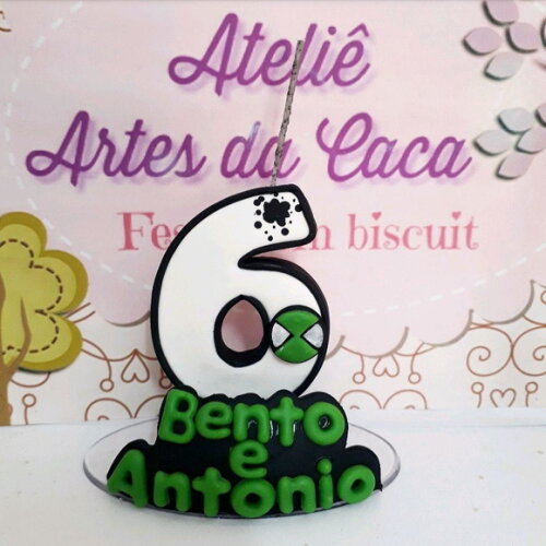 Vela em Biscuit Bem
