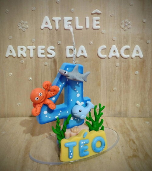 Vela fundo do mar